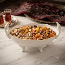 آجیل‌خوری مدل الیزابت پایه‌دار