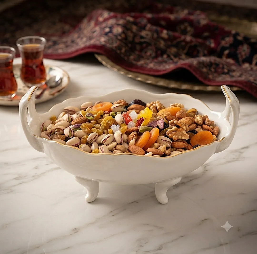 آجیلخوری مدل الیزابت پایهدار
