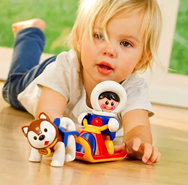 اسباب بازی تولو مدل دختر سورتمه سوار کد 87422