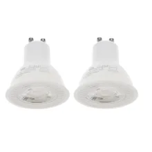 لامپ هالوژن 6.5 وات افراتاب مدل AF-SP-7HE پایه GU10 بسته دو عددی