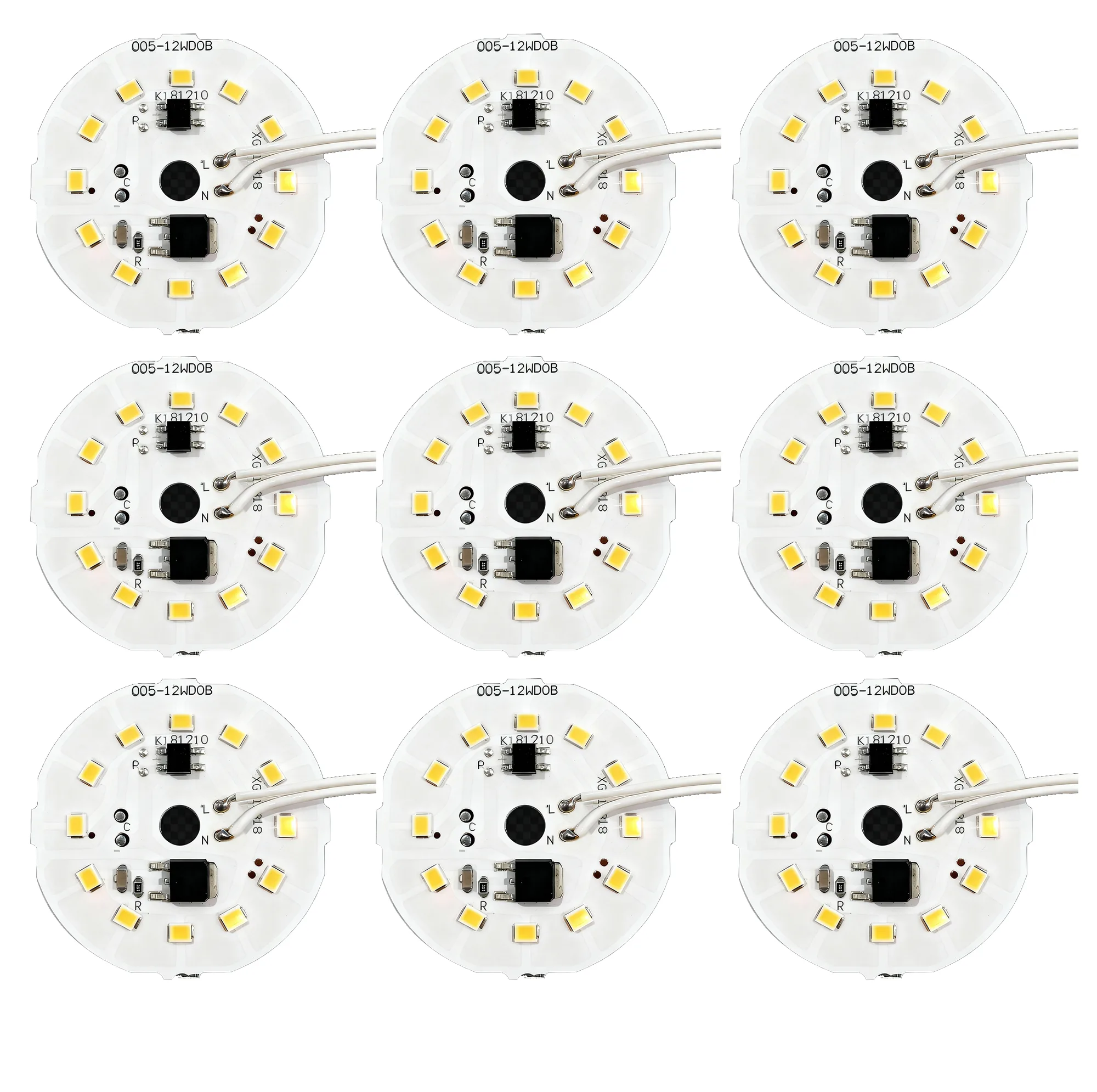 چیپ ال ای دی 12 وات مدل XG-11318 بسته 15 عددی