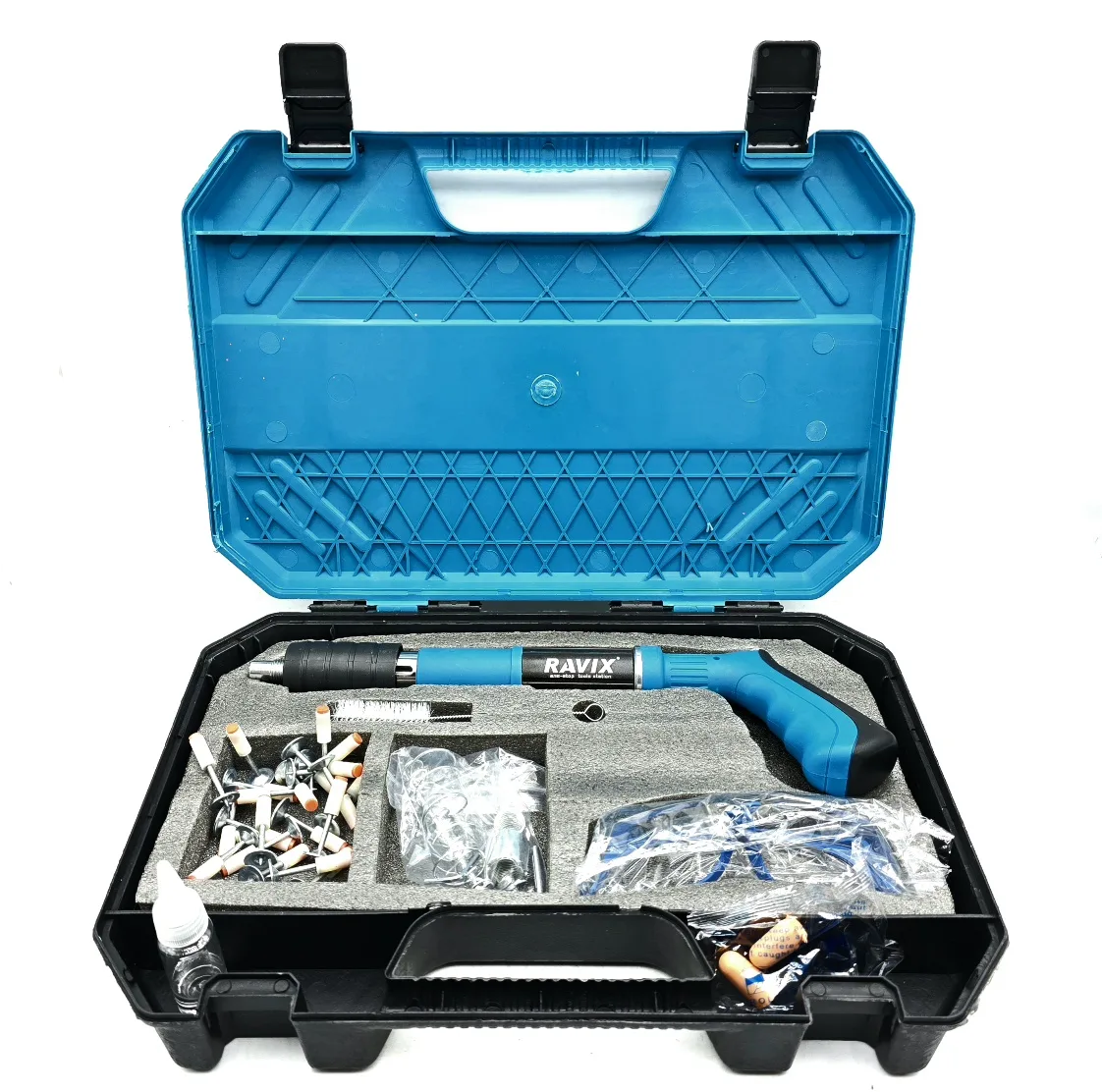میخ کوب دستی راویکس مدل TOOLS-STATION مجموعه 25 عددی