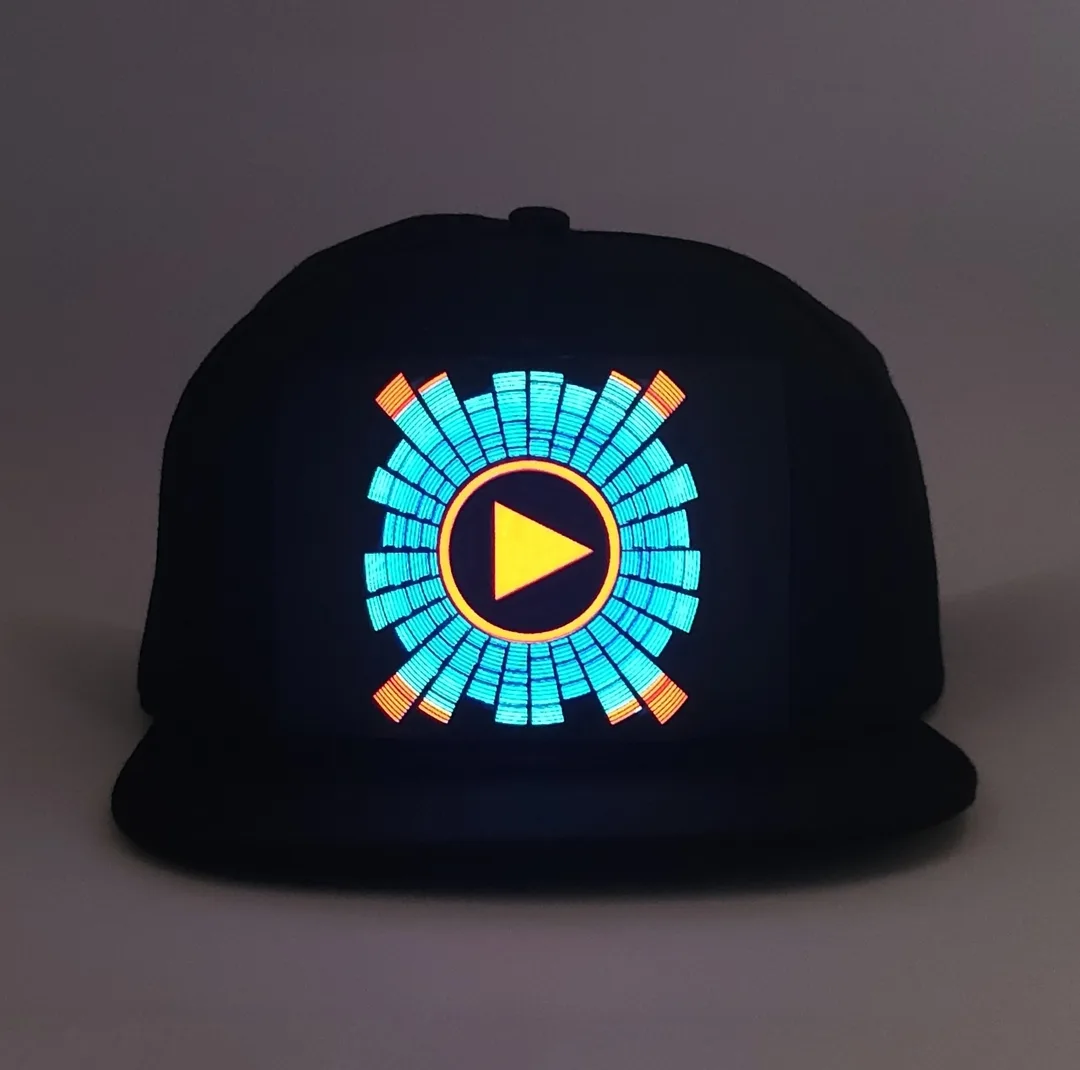 کلاه طرح LED_SoundActivated2