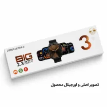 ساعت هوشمند 49 میلی متری دی تی مدل DT900 به همراه بند سیلیکونی