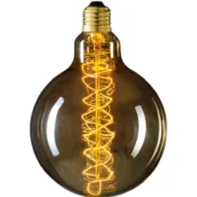 لامپ ادیسونی 60 وات زد اف آر مدل G125 Spiral پایه E27