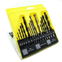 مته دریل شارژی و دریل برقی فیدار مدل HSS-16PCS مجموعه 16 عددی