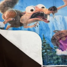 پتو کودک مدل ICE AGE سایز 110*150 سانتی متر