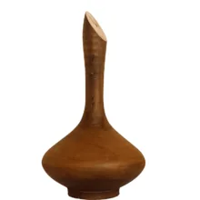 گلدان چوبی مدل سالونگ مجموعه 3 عددی