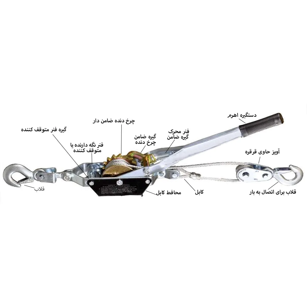 پولیفت مدل بلک بول کد YP-BAGHI-1TON