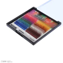 مژه مصنوعی رد چری مدل Rainbow D 0.10
