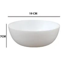 کاسه مدل آبگوشت کد 19CM بسته 6 عددی