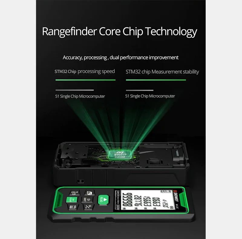متر لیزری سندوی مدل SW-50G