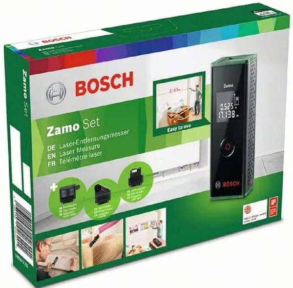 متر لیزری بوش مدل ZAMO SET