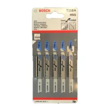 تیغ اره عمودبر بوش مدل T118A HSS بسته 5 عددی