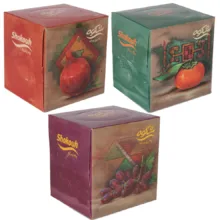 دستمال کاغذی 150 برگ شکوه مدل مکعبی مجموعه 3 عددی