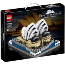 ساختنی 3280 تکه مدل sydney opera house  کد QS08-32088