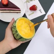 قاشق بستنی خوری مدل بیل بسته 6 عددی