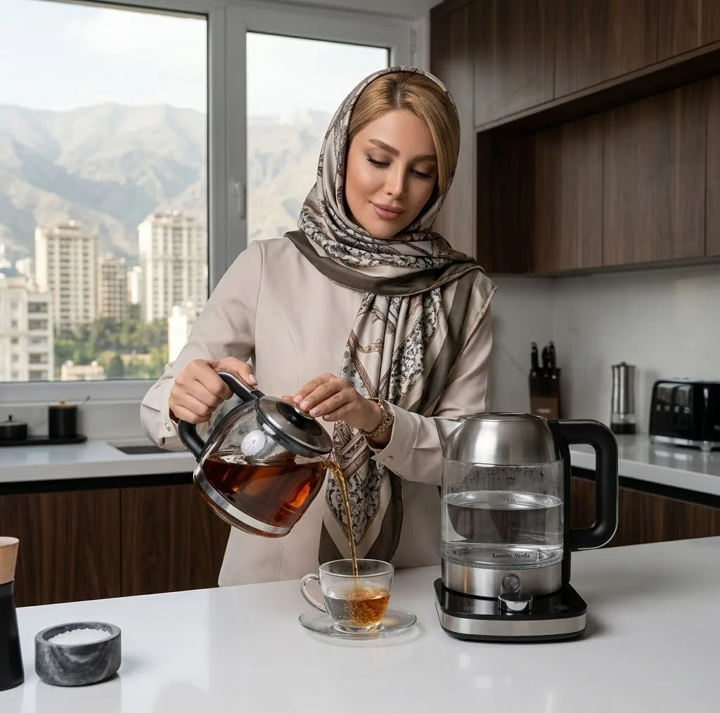 چای ساز روی هم وردا مدل 2280