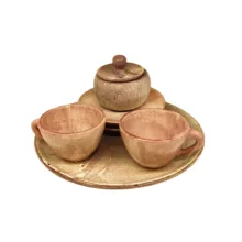 سرویس چای خوری مدل سرامیکی مجموعه 6 عددی کد 99