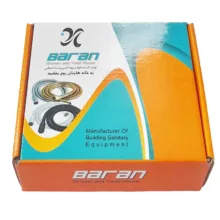 شلنگ توالت باران مدل ریزبافت steel کد B1