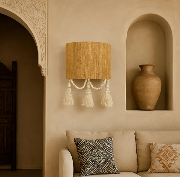 لوستر بافتنی مدل AD02