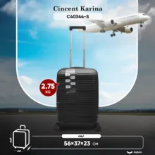چمدان سینسنت کارینا مدل C40344-S سایز کوچک ارتفاع 56 سانتی متر