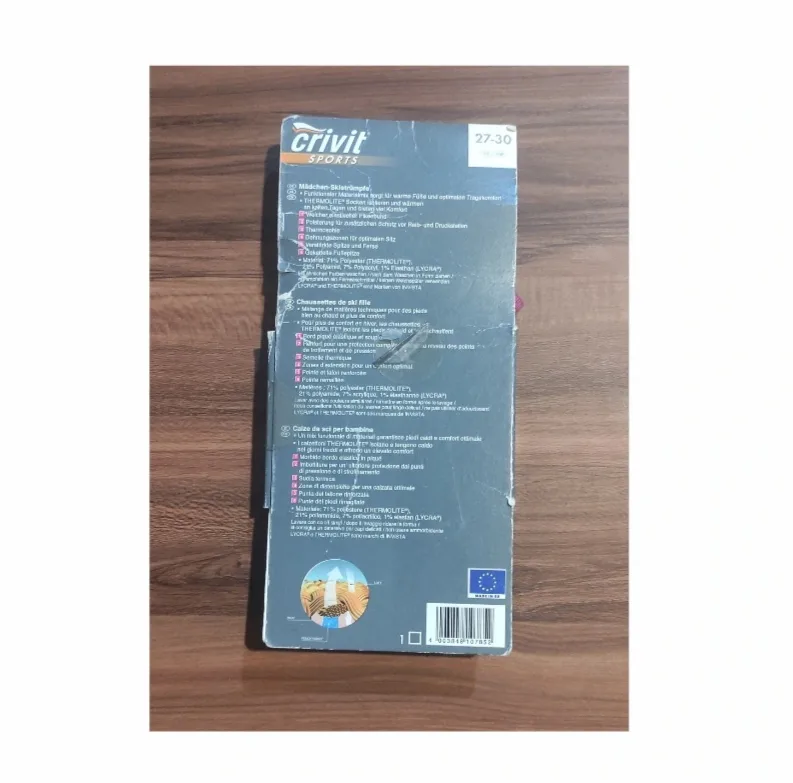 جوراب ساق بلند اسکی دخترانه کریویت مدل CR 21927236