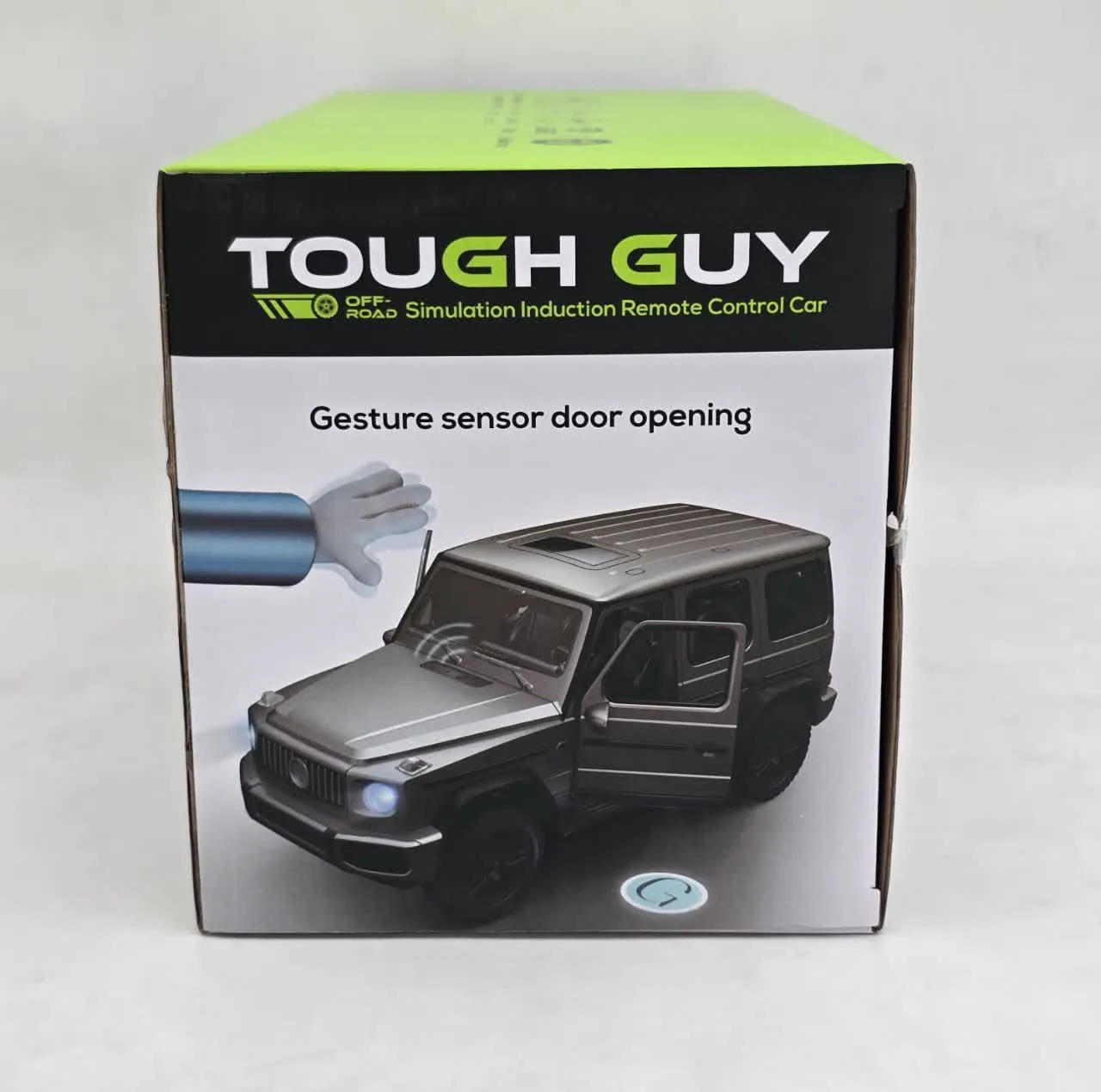 ماشین کنترلی سواری طرح بنز مدل G-Class Gesture Sensing با باتری شارژی، چرخهای لاستیکی و درهای بازشو از بغل