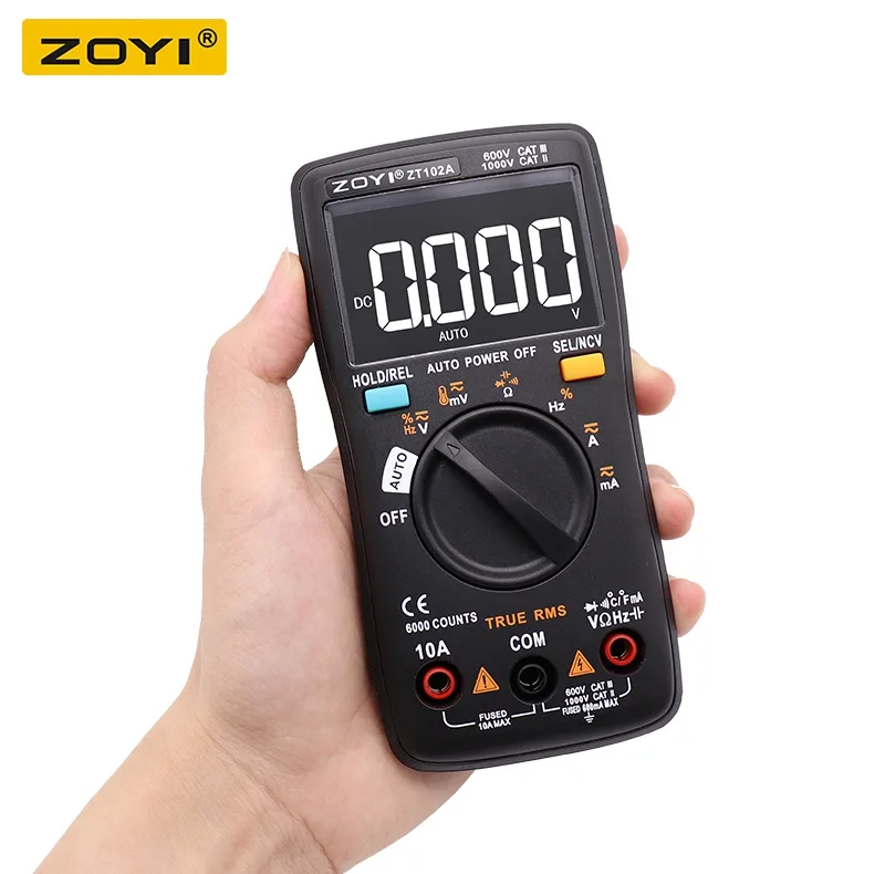 مولتی متر دیجیتال زویی مدل ZT102A