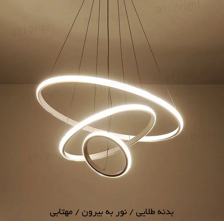 لوستر تارا مدل مدرن کد PBW370