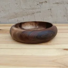 کاسه چوبی مدل d519