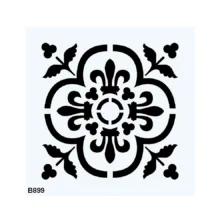 شابلون طرح داماسک کد B899-20