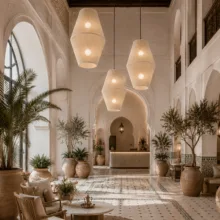 لوستر بافتنی مدل AL25