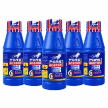 روغن ترمز پارس گستر مدل DOT4 حجم 250 میلی لیتر مجموعه 5 عددی