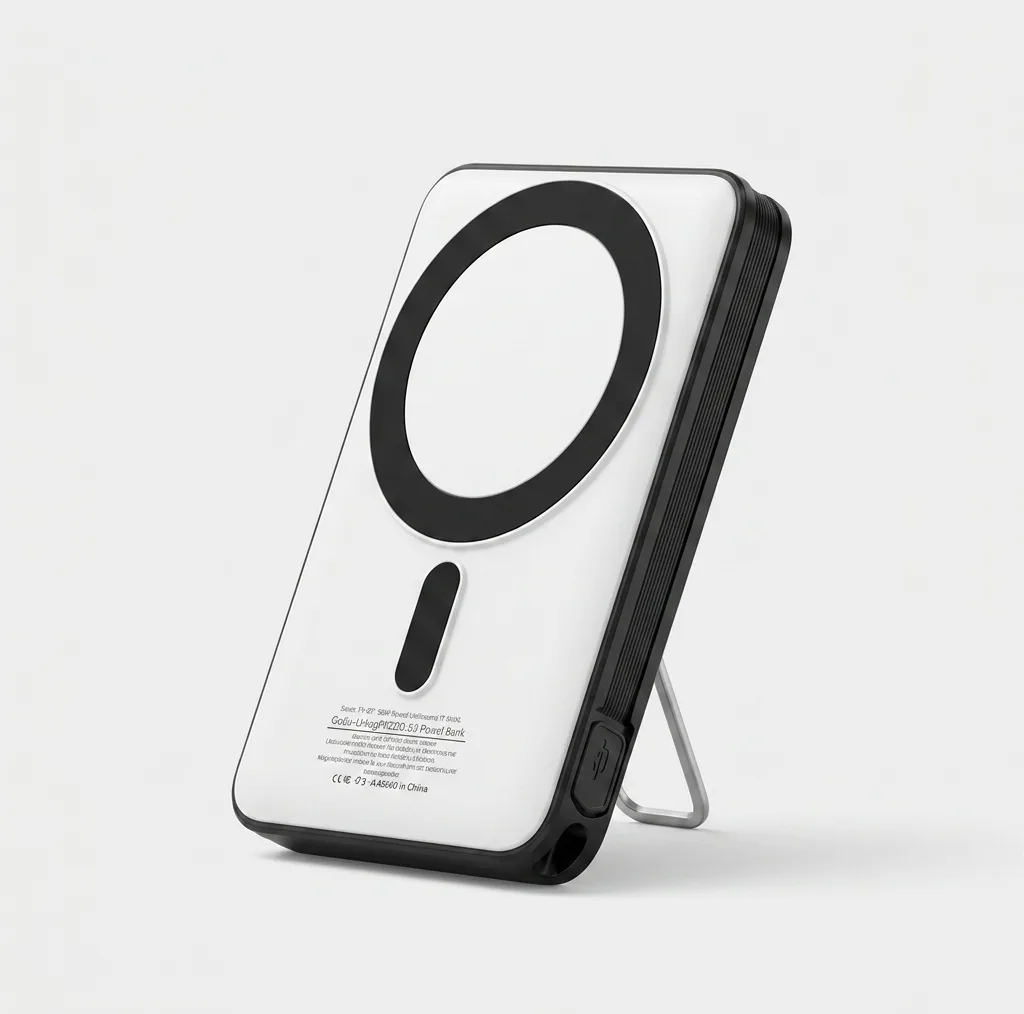پاوربانک بی سیم 22.5 وات یوشیتا مدل YP-007 ظرفیت 10000 میلیآمپرساعت به همراه کابل usb-C