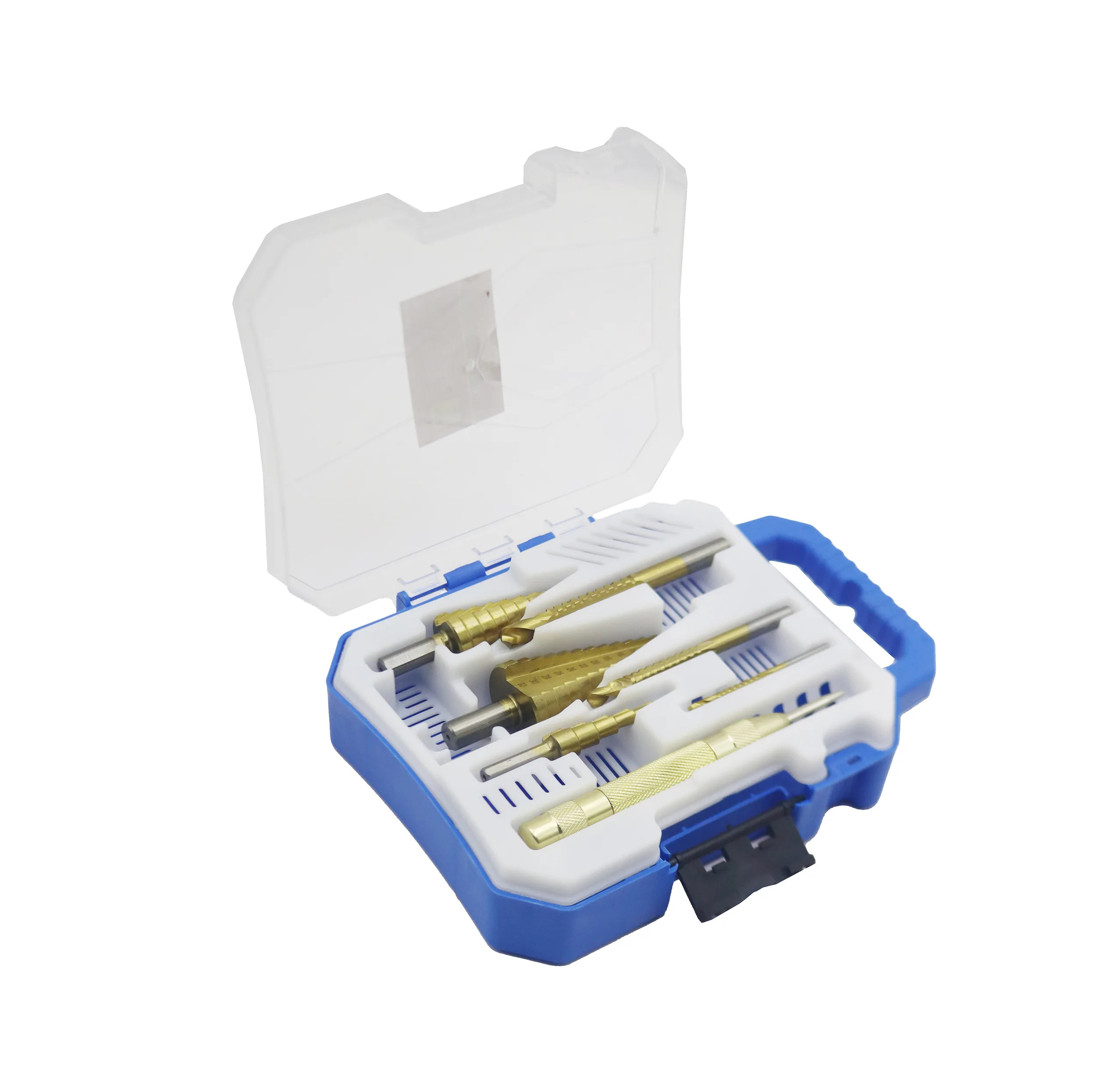 مته کاجی و مته برش و سنبه کوهلر مدل YP-07 مجموعه 7 عددی