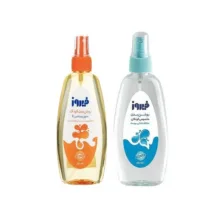 اسپری روغن بدن بچه فیروز مدل ویتامینه و نارگیل حجم 200 میلی لیتر مجموعه 2 عددی