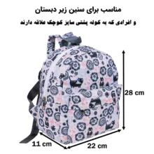 کوله پشتی بچگانه توریث مدل AA-6698