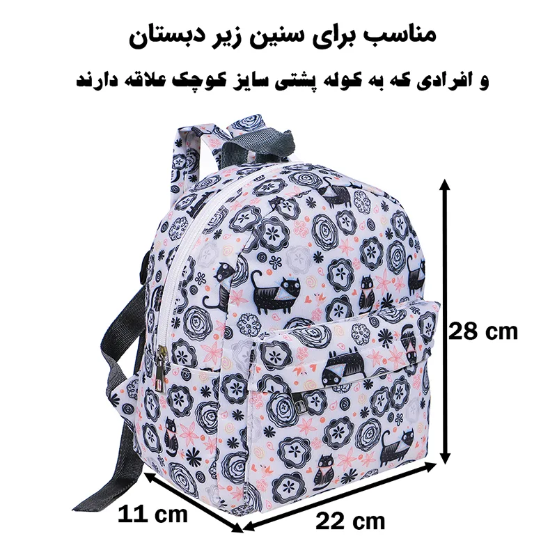 کوله پشتی بچگانه توریث مدل AA-6698