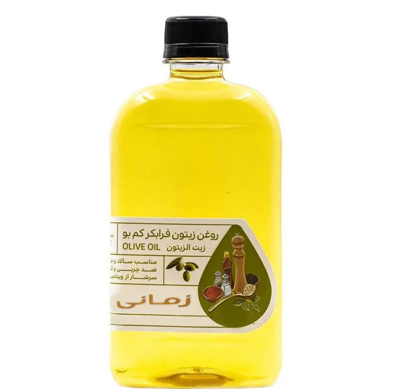 روغن زیتون فرابکر کم بو زمانی - 1100 میلی لیتر