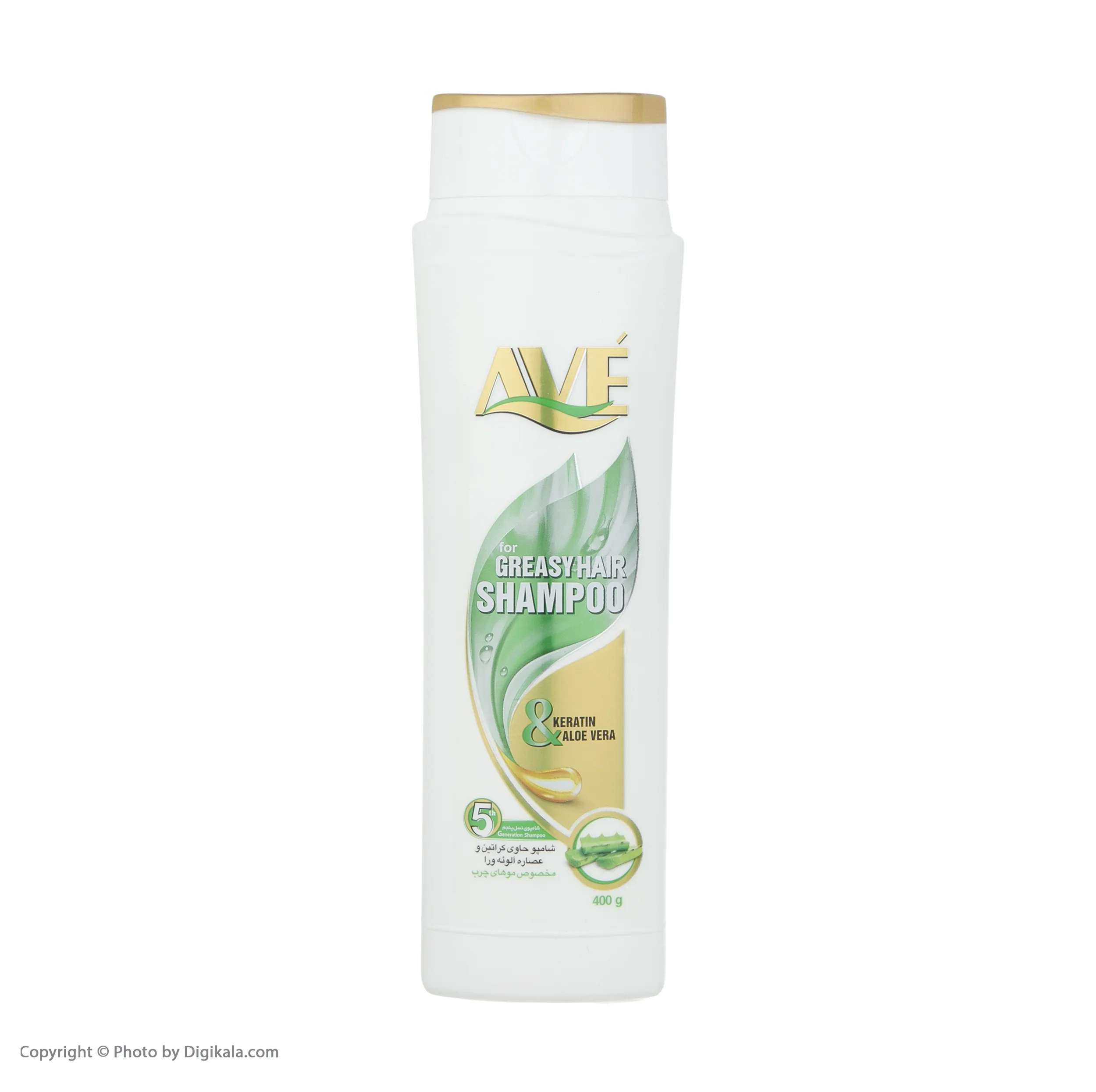 شامپو مو اوه مدل Aloevera حجم 400 میلی لیتر