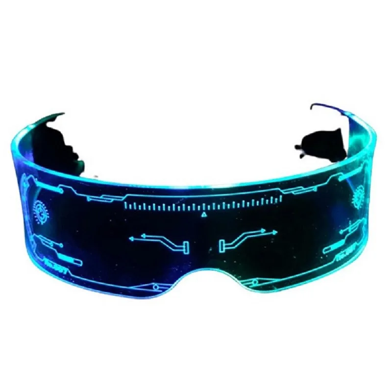 عینک مهمانی LED فول فریم اکریلیک کد 007LN18