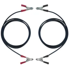 کابل اتصال باتری به باتری اتومبیل مدل USA 1000A-12m مجموعه دو عددی