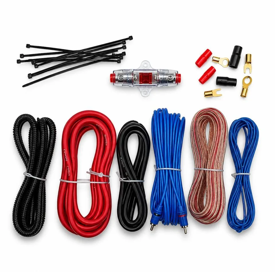 سیم پک کامل 6 گیج جی وی سی مدل KIT-6GA 2500W