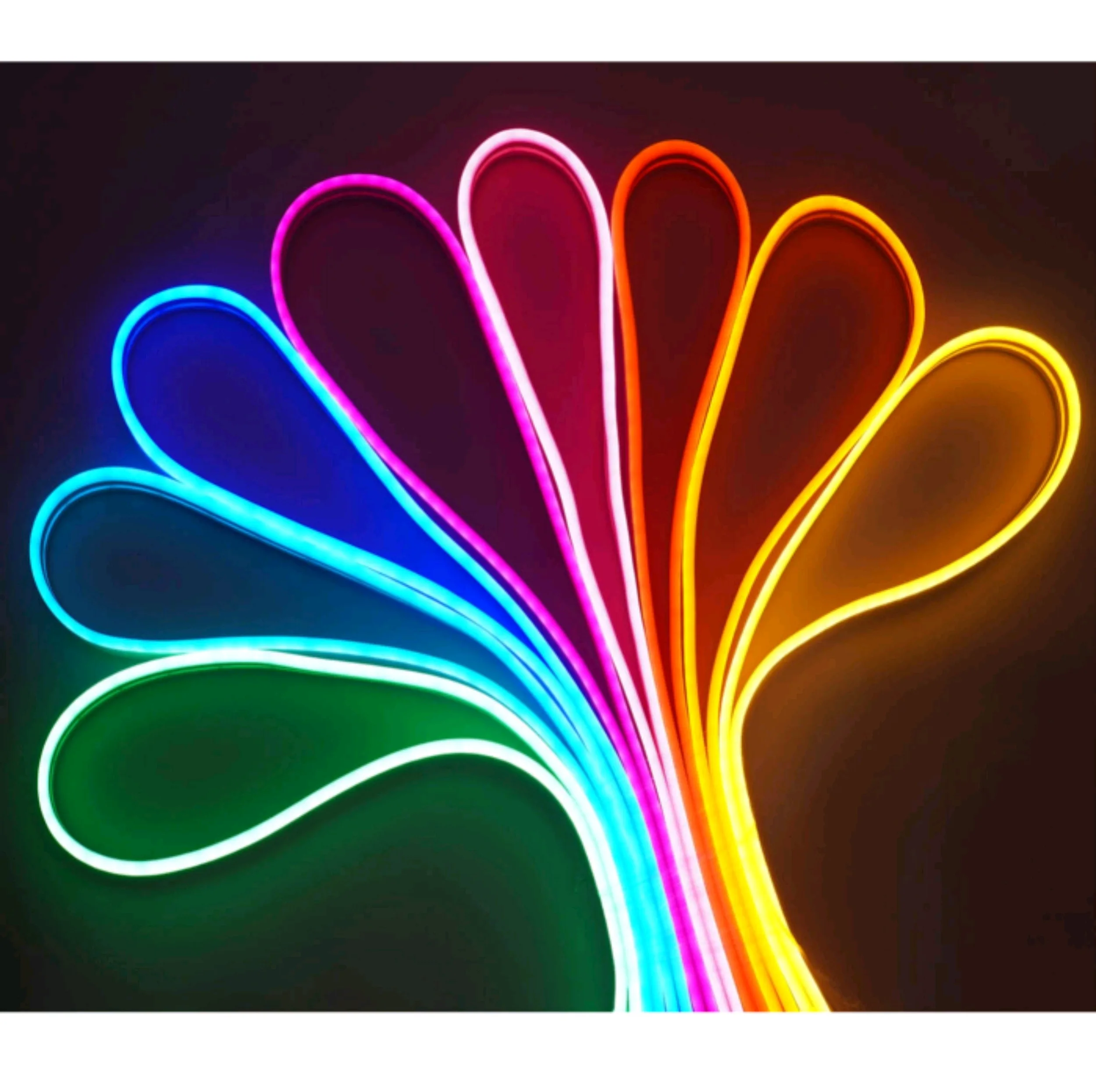 ریسه مدل نئون فلکسی RGB-IC App طول 5 متر