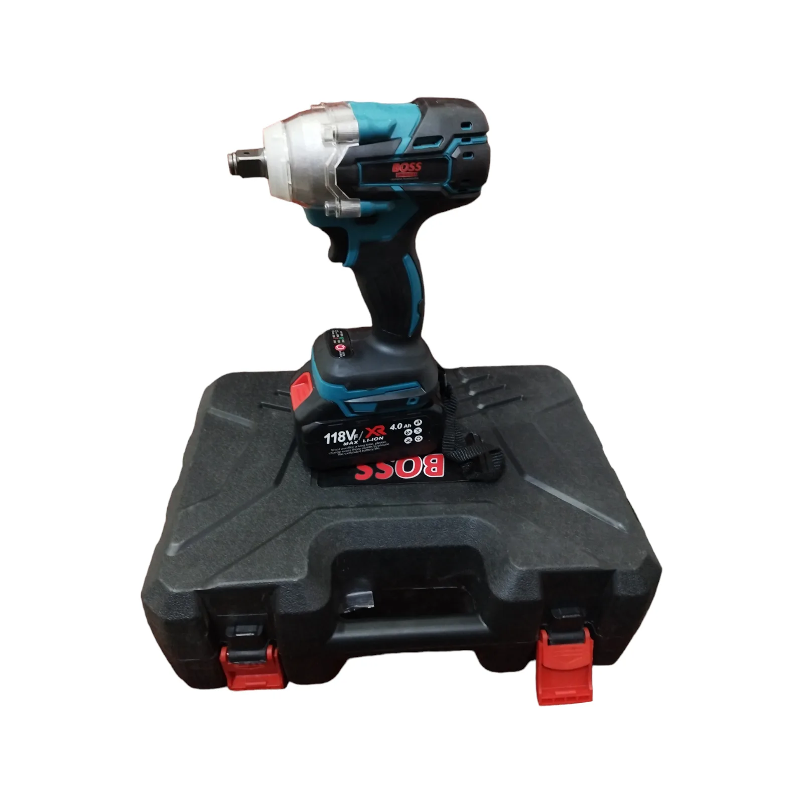 آچار بکس شارژی باس مدل  118vf4ah-brushless مجموعه 26 عددی