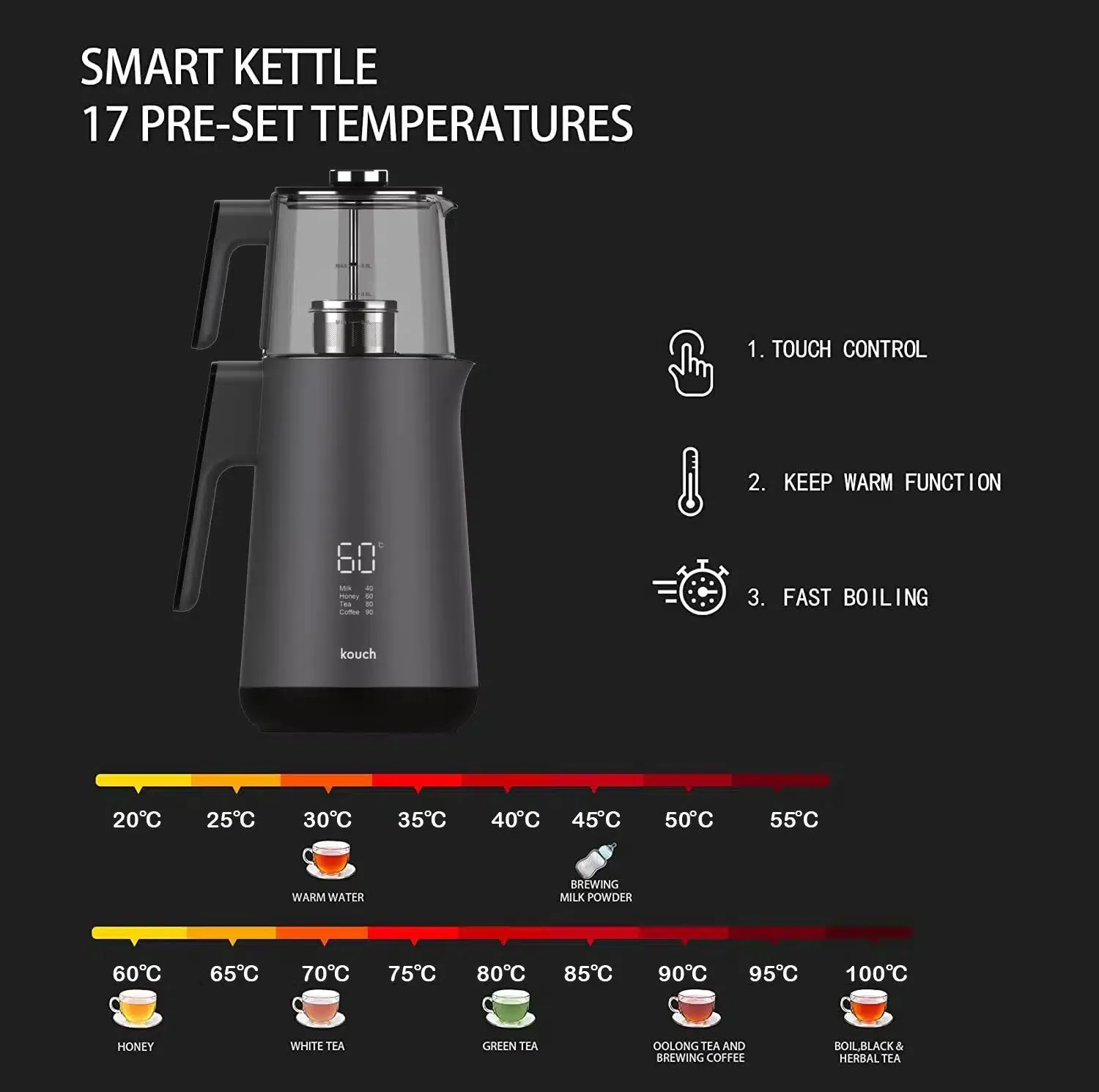 چای ساز کوخ مدل KT-2145