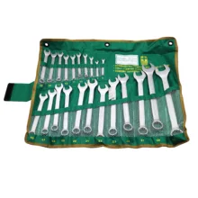 آچار یکسر تخت و یکسر رینگی نولان مدل YP-6-32MM مجموعه 22 عددی