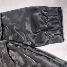 کت چرم دخترانه مدل کلاهدار چرمی 6065