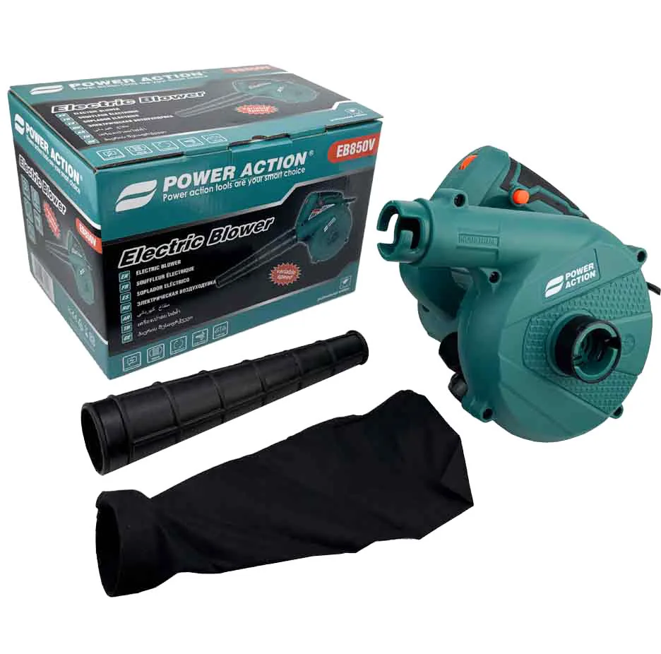 دستگاه دمنده و مکنده 850 وات پاور اکشن مدل EB850V